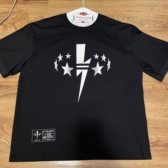 Neil Barrett James Harden Edition Star Bolt T-Shirt Size Medium